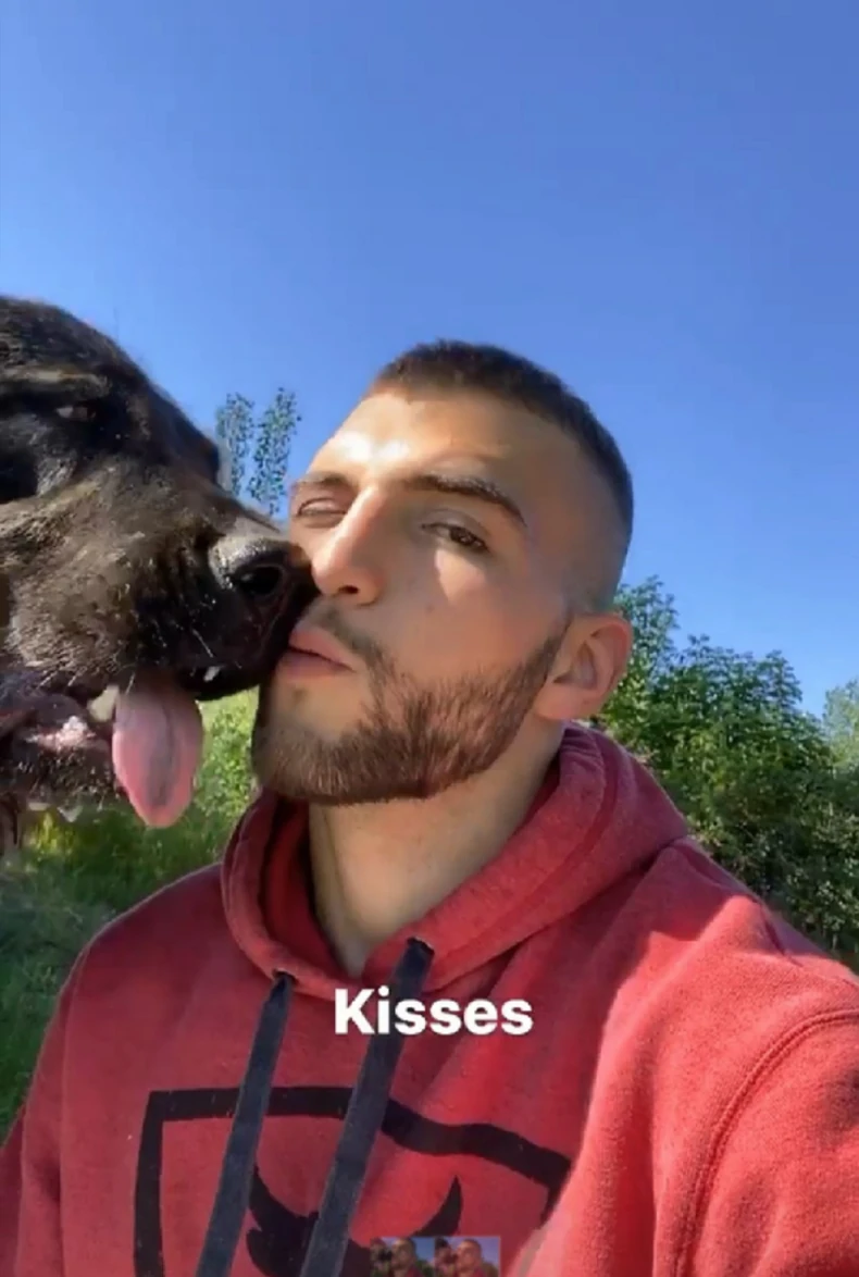 Veljko na Instagramu