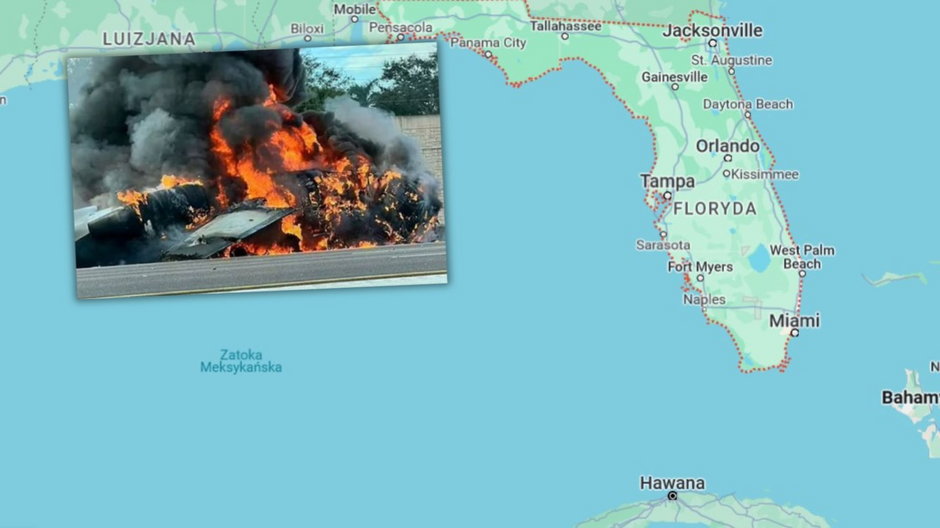 Katastrofa samolotu na Florydzie