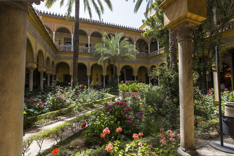 Dziedziniec Palacio de los Duenas