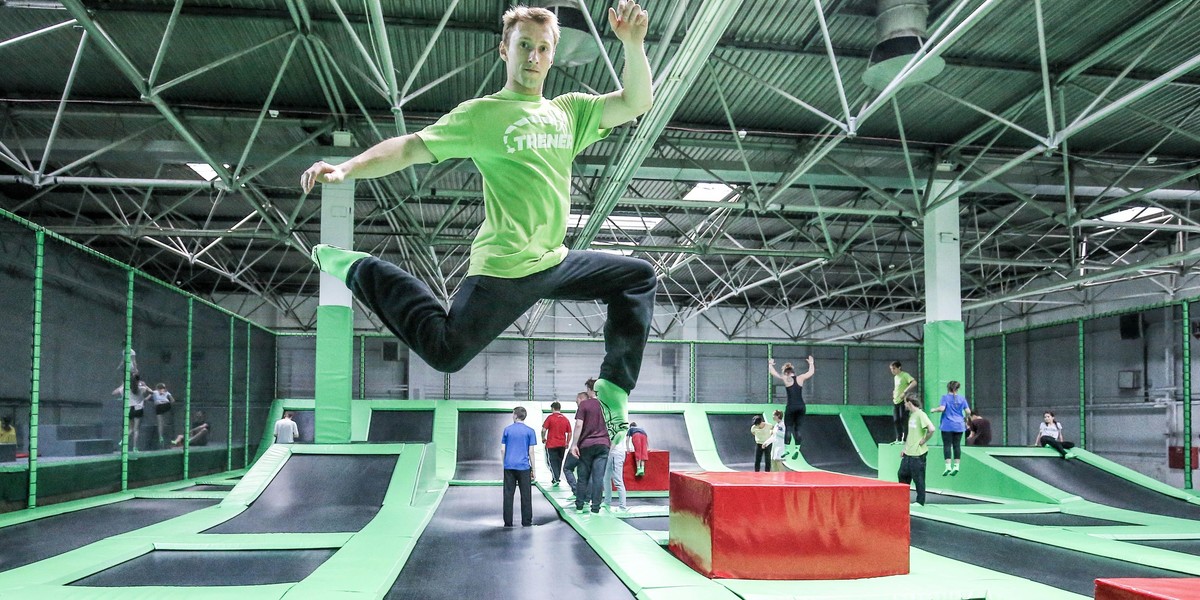 Park trampolin