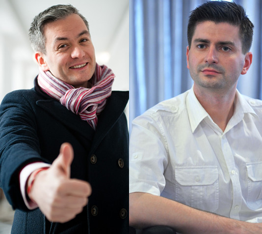 Robert Biedroń i Krzysztof Śmiszek / East News, Agencja BE&amp;W