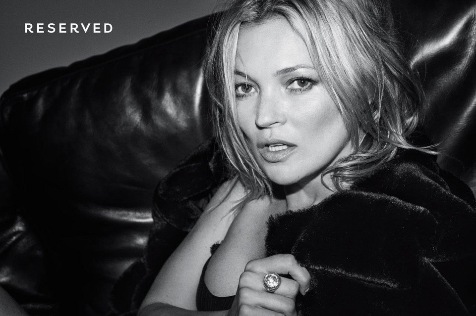 Kate Moss w jesienno-zimowej kampanii Reserved - mamy zdjęcia!