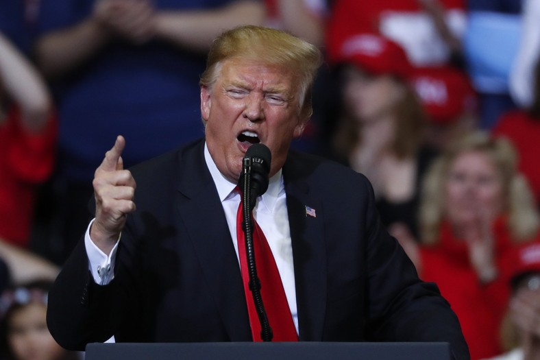 U.S. president, Donald Trump, is well-known for his tough stance on immigration [Paul Sancya/AP/REX/Shutterstock] 