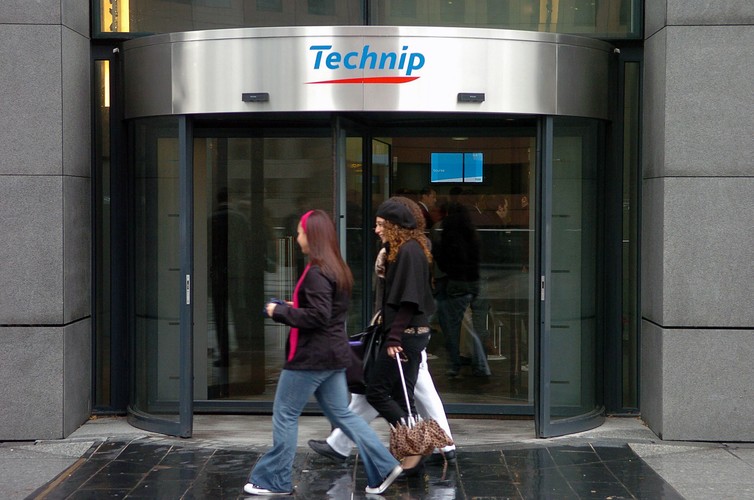 <b>Technip - Francja</b><br>Technip posiada flotę wyspecjalizowanych statków, które pomagają m. in. w budowaniu podwodnych rurociągów.