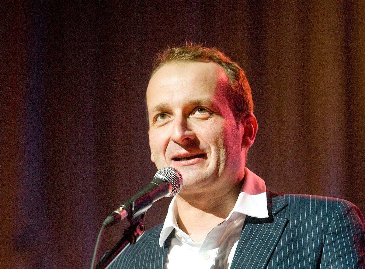 Robert Górski, satyryk z Kabaretu Moralnego Niepokoju