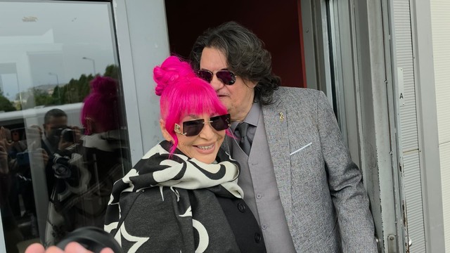 Zorica Brunclik stigla na snimanje "Pinkovih zvezda"