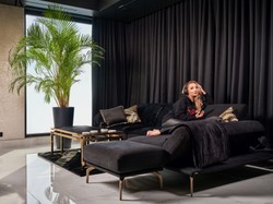 Złote, a skromne...? Cleo pokazała wnętrza swojego nowego apartamentu [FOTO]