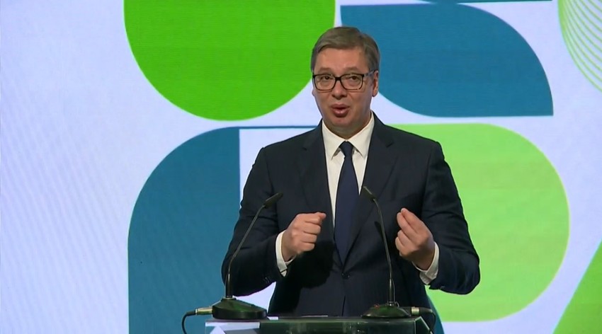 Predsednik Srbije Aleksandar Vučić