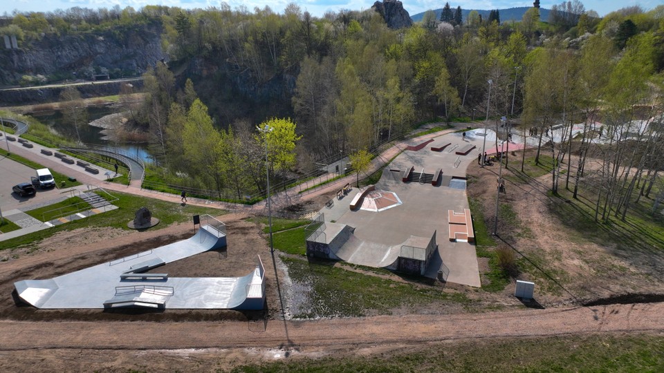 Skatepark przy Kadzielni w Kielcach