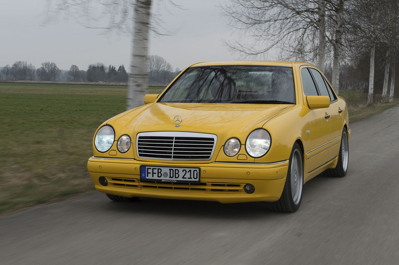 Mercedes W210 E50 AMG - jeśli okular to tylko taki!