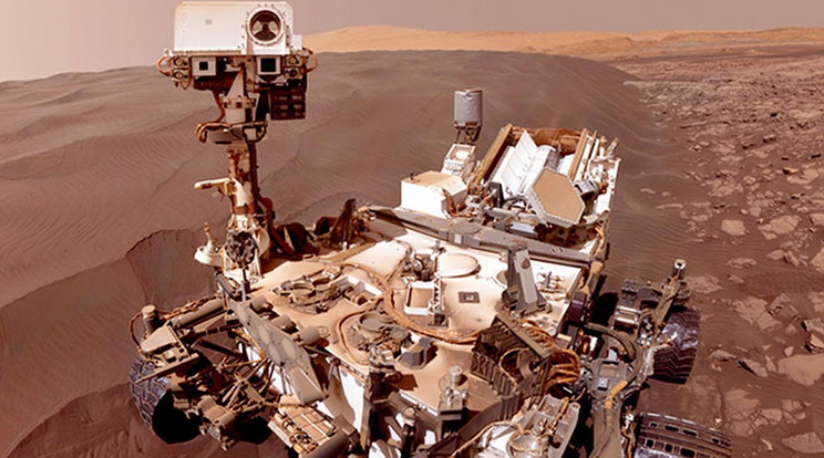 A Curiosity és két másik marsjáró készített pazar felvételeket / Fotó: Northfoto