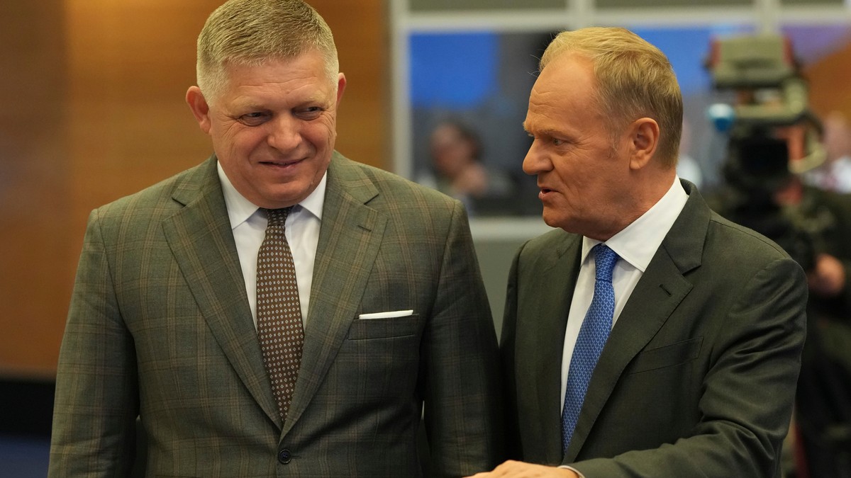 Robert Fico i Donald Tusk 