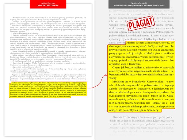 Wojciech Sumliński plagiat