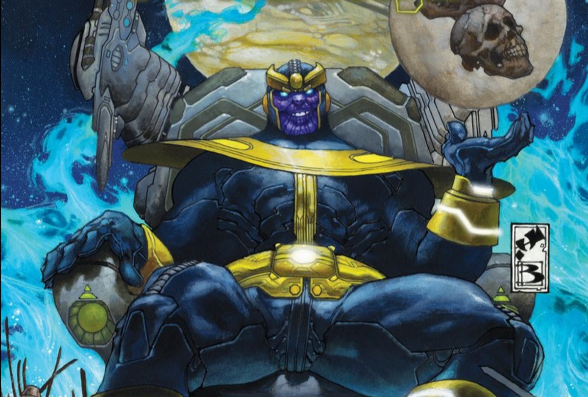 Komiks "Thanos powstaje"