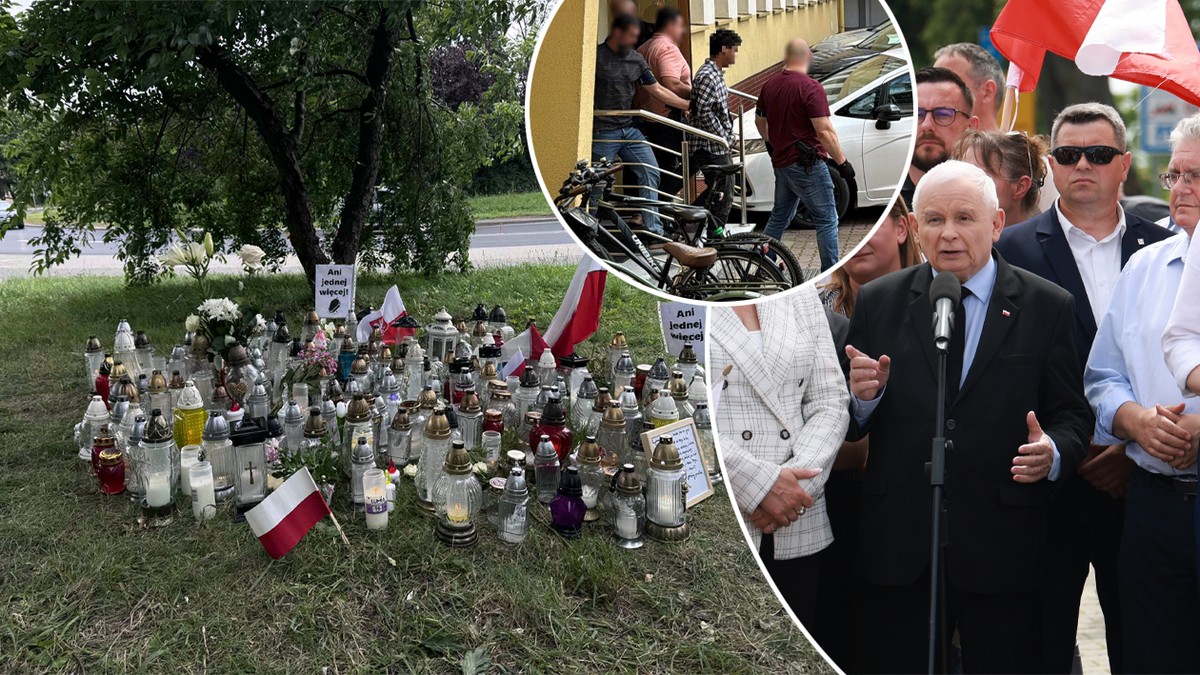 Kaczyński na granicy. Padły słowa o Wenezuelczyku, który miał zamordować 24-letnią Klaudię