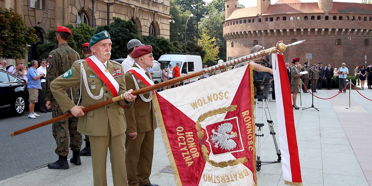 Święto wojska polskiego w Krakowie