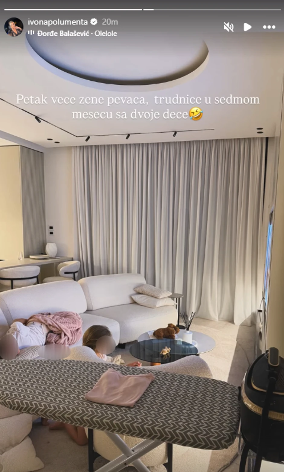 Ivona Polumenta pokazala prizor iz kuće