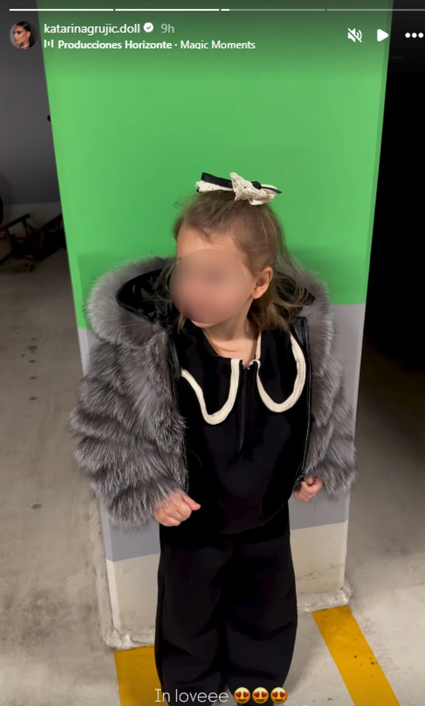 Kaća Grujić pokazala ćerku