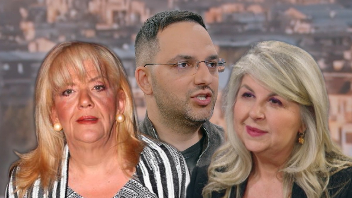 Marina Tucaković  i Anja Rogljić i Damir Handanović