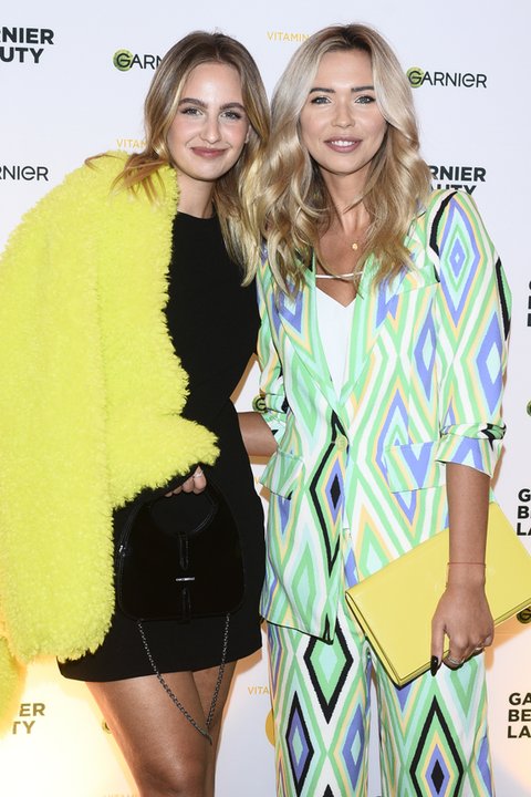 Gwiazdy na evencie Garnier Beauty Lab - Magda Bereda i Sandra Kubicka