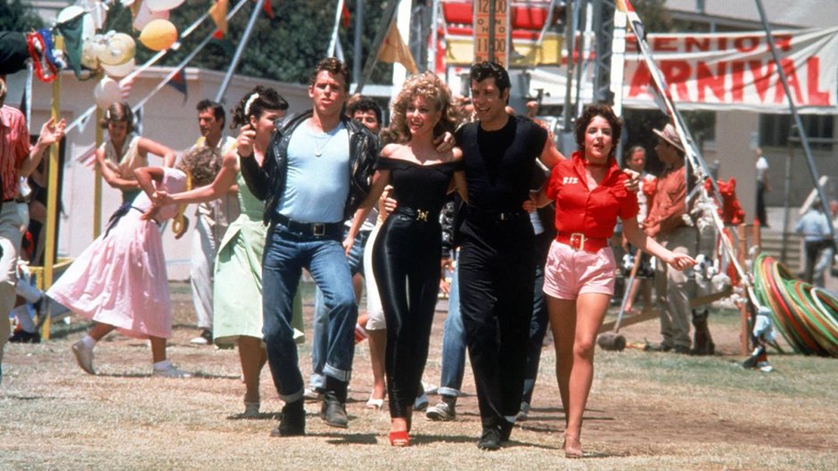 Kadr z filmu "Grease"