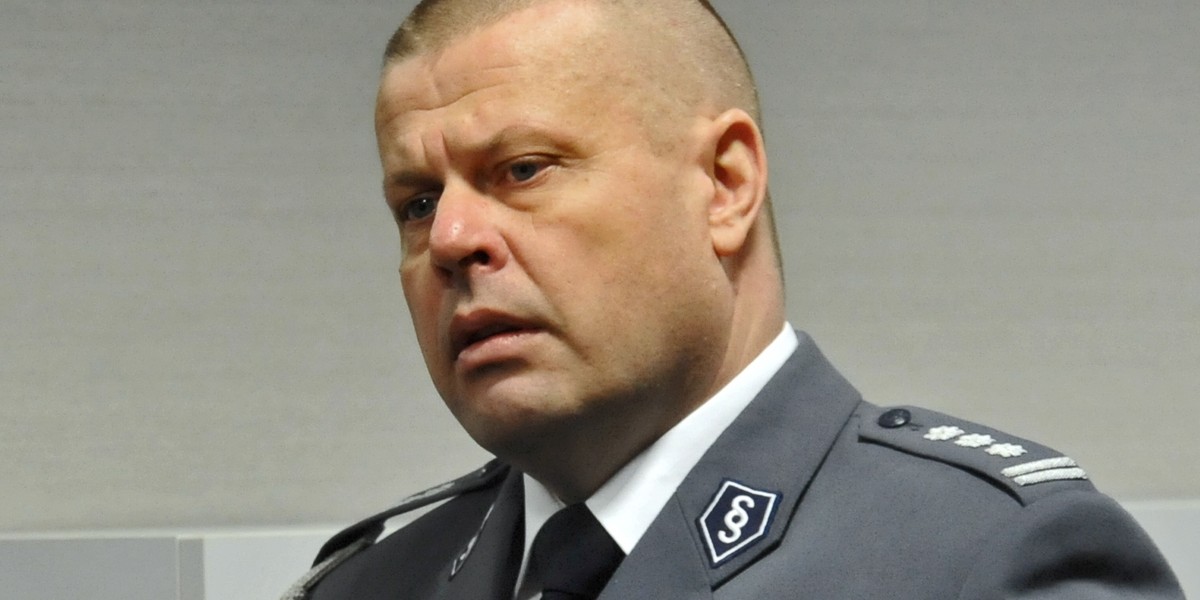 Inspektor Zbigniew Maj, odwołany Komendant Główny Policji