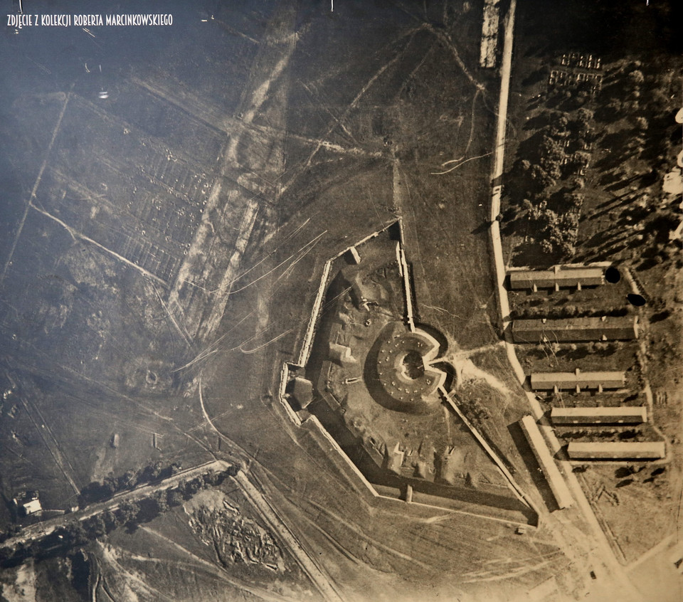 Zdjęcie Fortu Sokolnickiego z roku 1915 roku