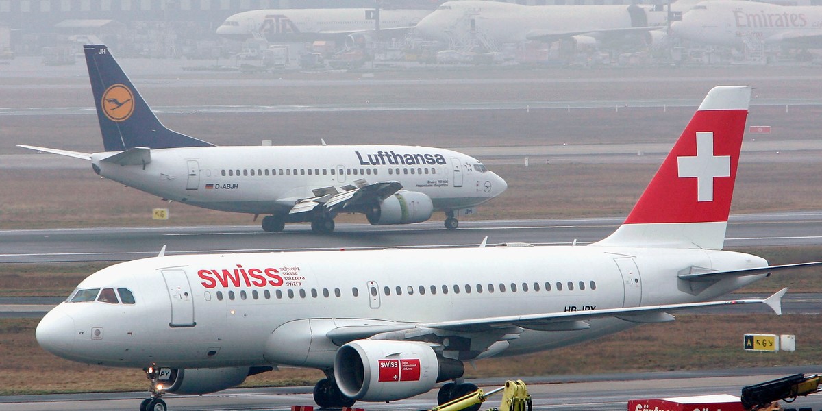 Lufthansa i Swiss to część linii wchodzących w skład niemieckiej grupy