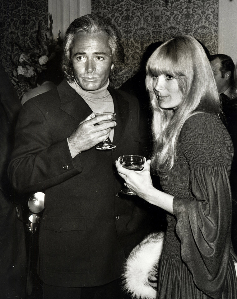 John Derek i Linda Evans w 1970 r.