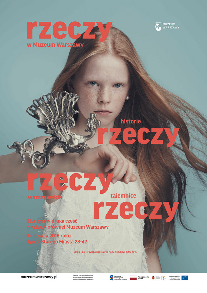 "Rzeczy warszawskie" - plakat wystawy