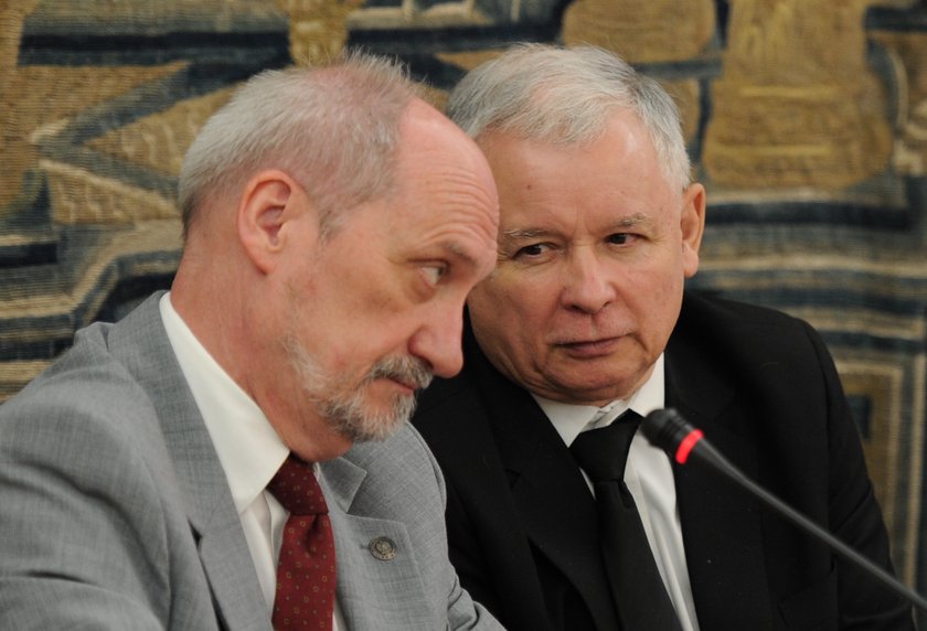 Antoni Macierewicz i Jarosław Kaczyński 