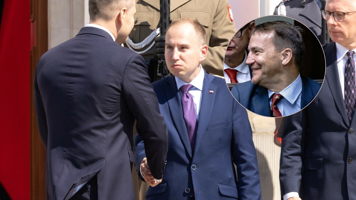 Tak współpracownik Nawrockiego pisał o Ukrainie. Sikorski: co racja to racja