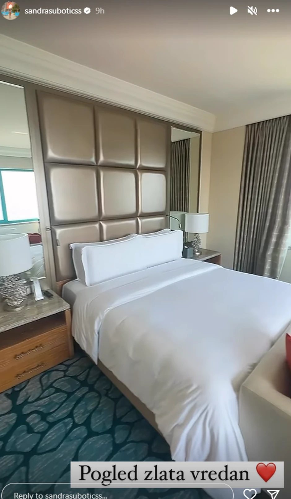 Aleksandra Subotić uživa u luksuzu