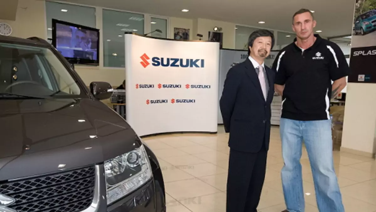 Suzuki: Przemysław Saleta został ambasadorem modelu Grand Vitara