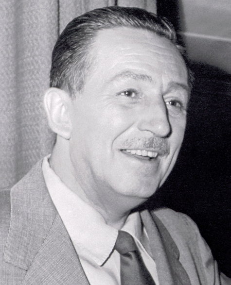 Walt Disney w 1954 r.