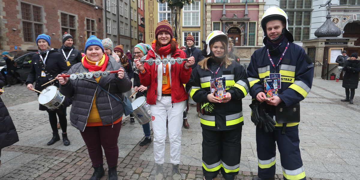 Kwestowano m.in. na ulicach Głównego Miasta