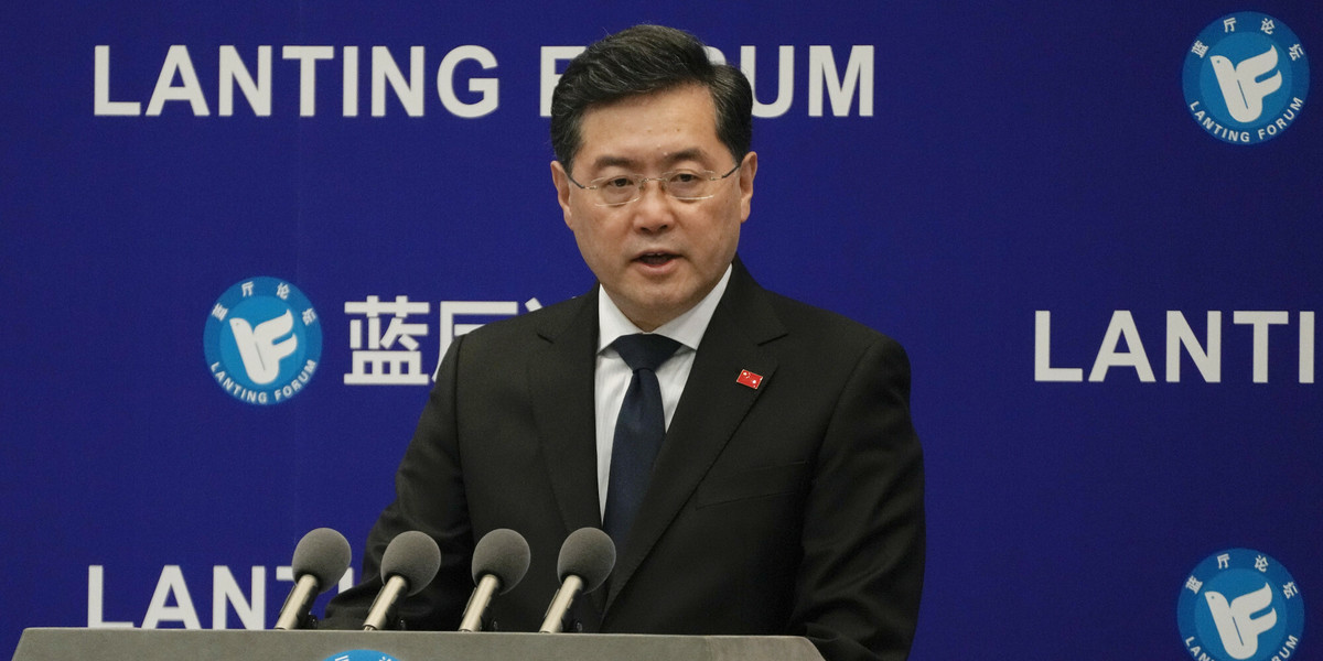 Minister spraw zagranicznych Chin Qin Gang