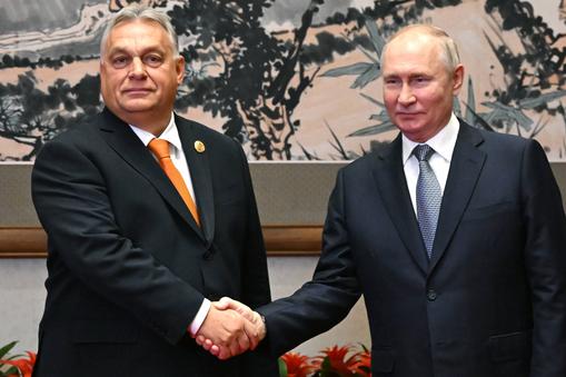 Wiktor Orbán i Władimir Putin