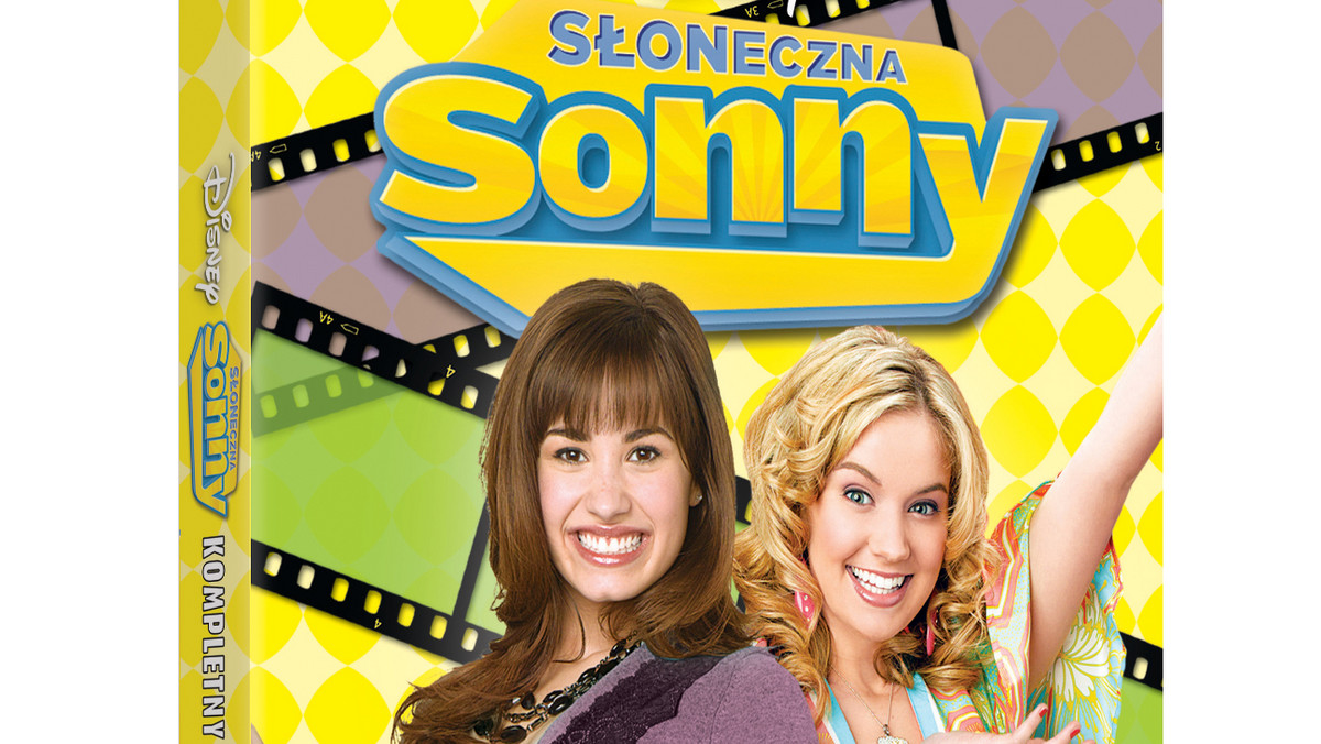 Okładka wydania DVD pierwszego sezonu serialu "Słoneczna Sonny"