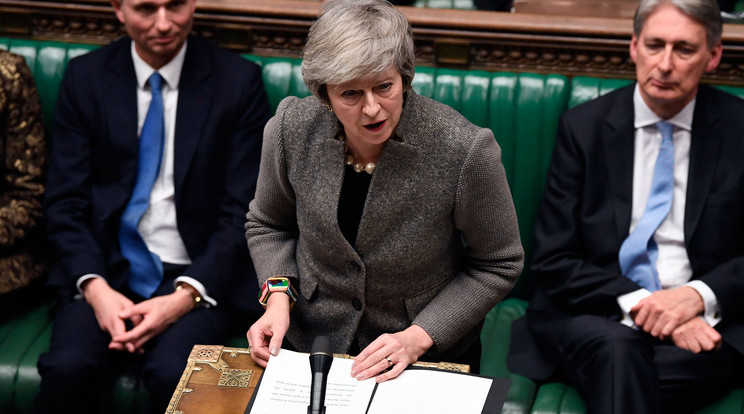 Theresa May / MTI/AP/Brit parlament/Jessica Taylor
