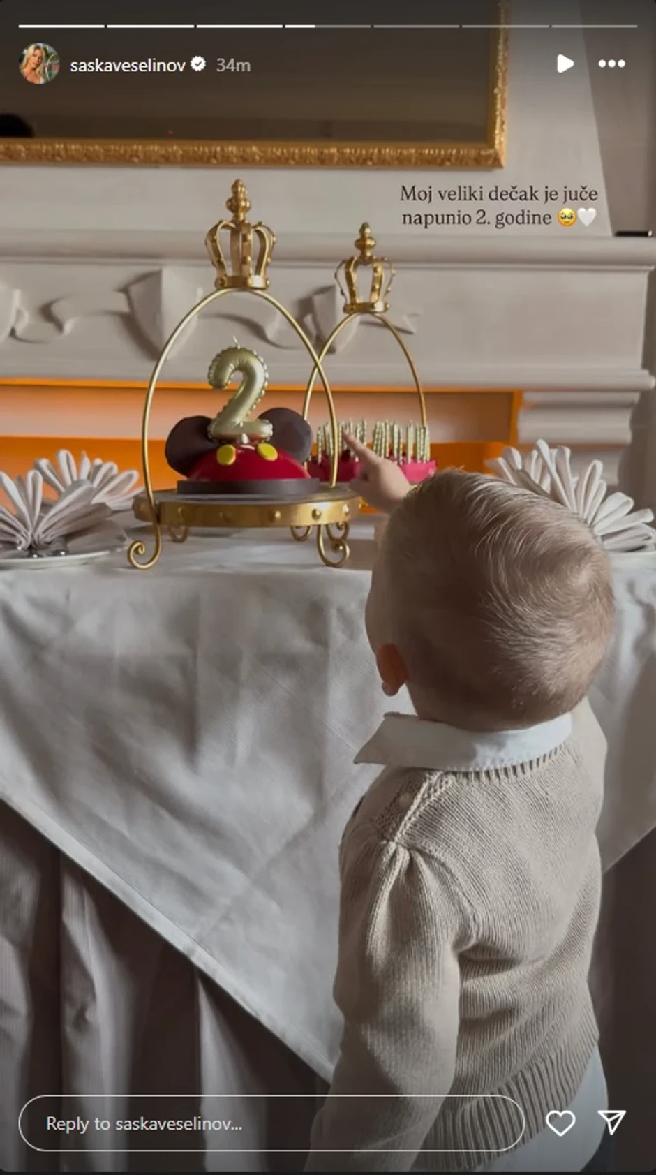 Saška i Đorđe sina poveli u Diznilend za rođendan