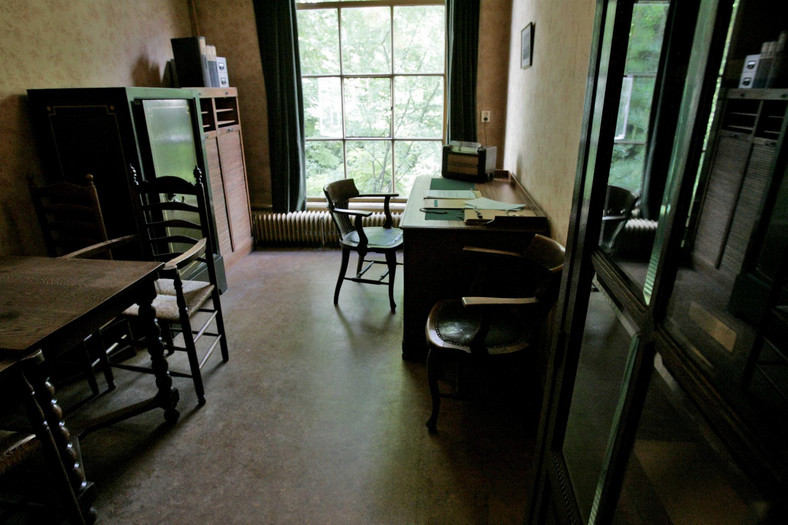 Biuro Ottona Franka w domu rodziny w Amsterdamie