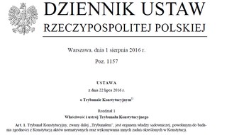TK połączył trzy skargi na nową ustawę o Trybunale do wspólnego rozpoznania