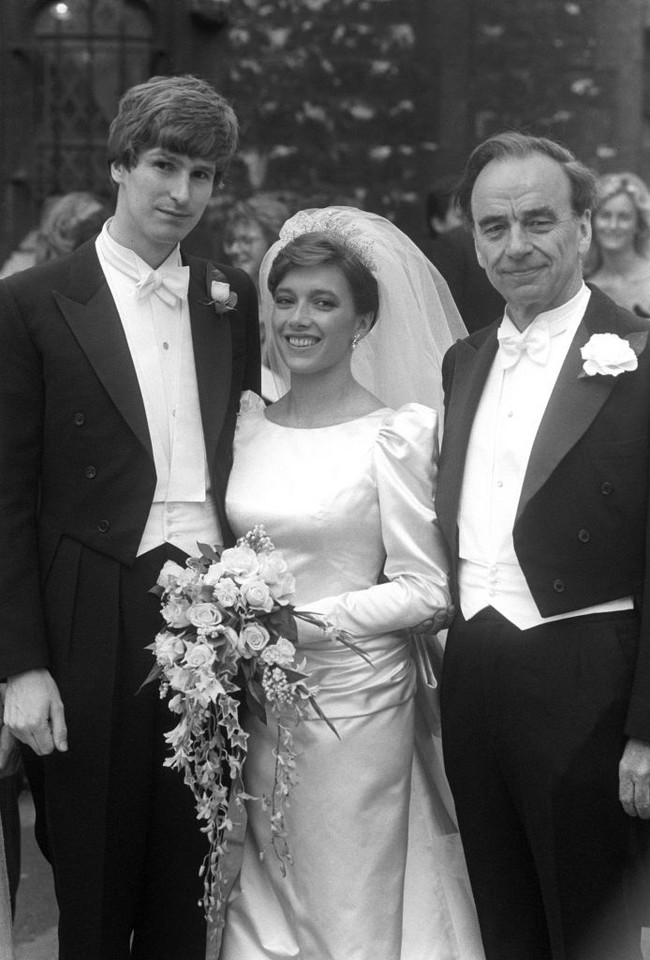 Rupert Murdoch z córką Prudence w dniu jej ślubu