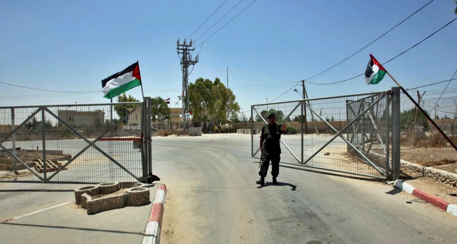 Kapija Filadelfijskog koridora u Rafi, Gaza, 2007.