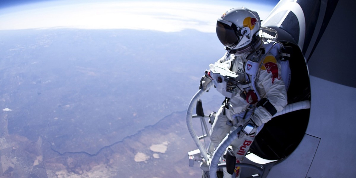 Felix Baumgartner.