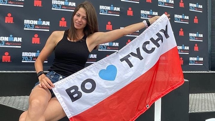 Tyszanka Alicja Pyszka-Bazan wicemistrzynią Europy w triathlonie na IRONMAN 70.3 Elsinore - 26.06.2022