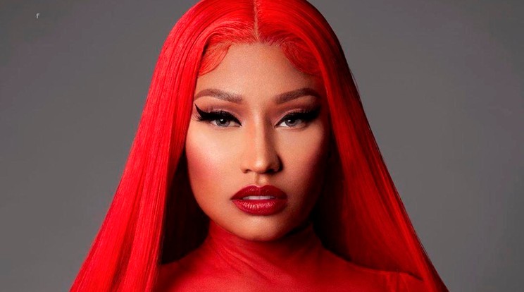 Nicki Minaj most sem szégyellősködött. Fotó: Northfoto