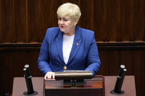 Małgorzata Pępek w Sejmie, 9 czerwca 2026 r.