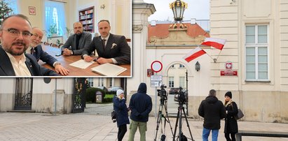 Akcja posłów PiS w ministerstwie. "Czy oni próbują coś ukryć?"